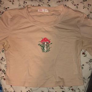 ROMWE/SHEIN floral crop tops 3PC bundle